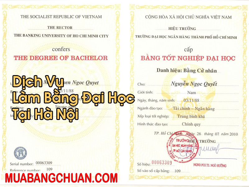 Làm Bằng Đại Học Tại Hà Nội