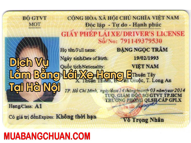 Làm Bằng Lái Xe A1 Tại Hà Nội