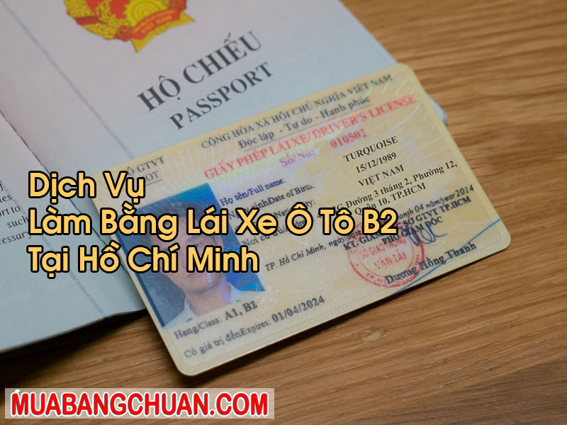 Làm Bằng Lái Xe Ô Tô B2 Tại Hồ Chí Minh