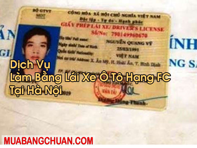 Làm Bằng Lái Xe Ô Tô Hạng FC Tại Hà Nội