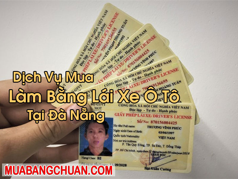 Làm Bằng Lái Xe Ô Tô Tại Đà Nẵng