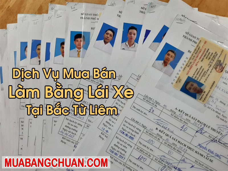 Làm Bằng Lái Xe Tại Bắc Từ Liêm