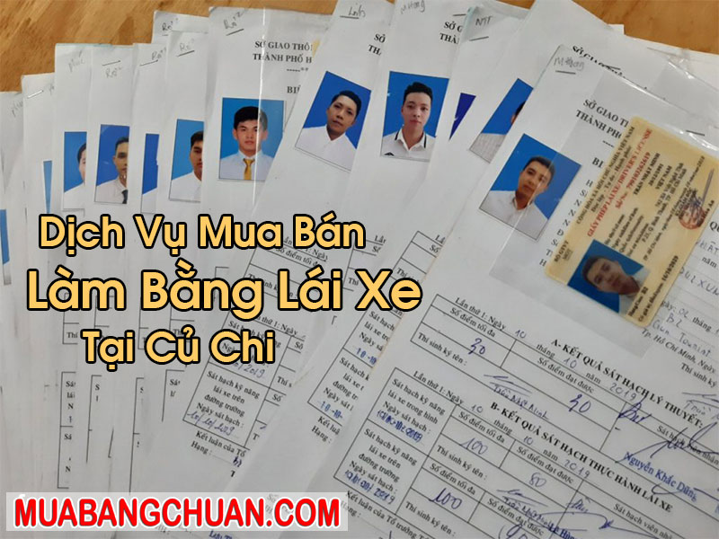 Làm Bằng Lái Xe Tại Củ Chi