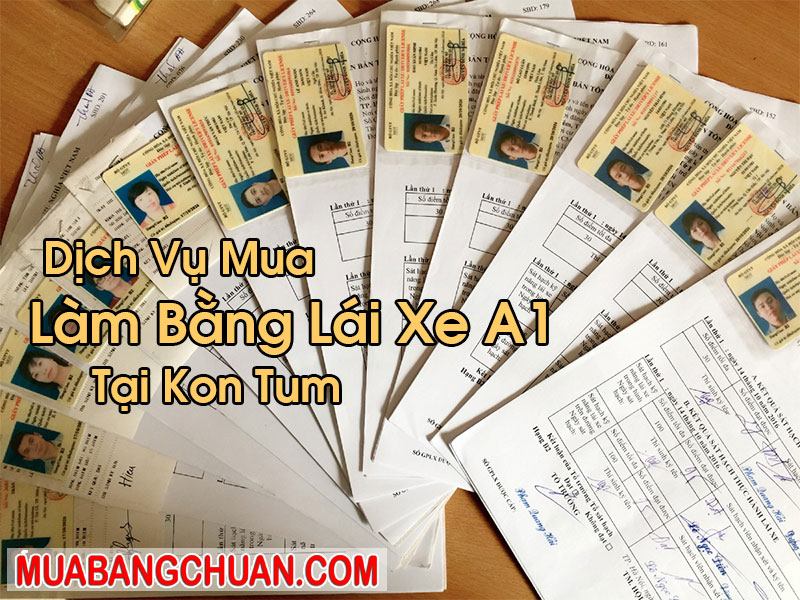 Làm Bằng Lái Xe A1 Tại Kon Tum