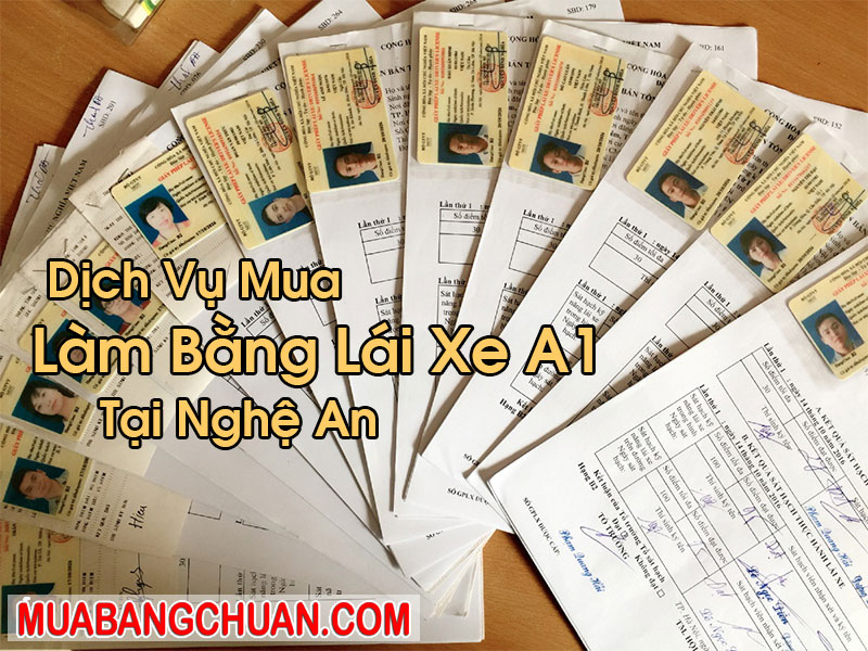 Làm Bằng Lái Xe A1 Tại Nghệ An