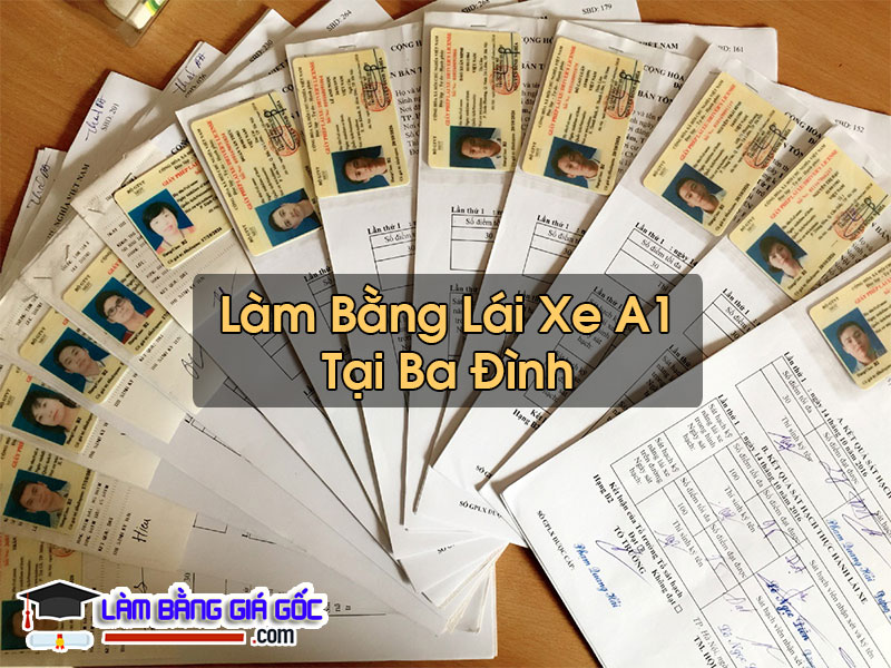 Làm Bằng Lái Xe A1 Tại Ba Đình