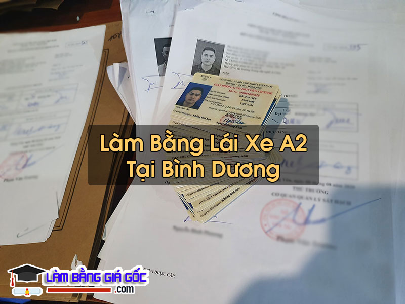 Làm Bằng Lái Xe A2 Tại Bình Dương